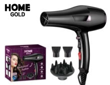 Secador de Cabelo Profissional 2000W – Íon Negativo e Ar Quente/Frio